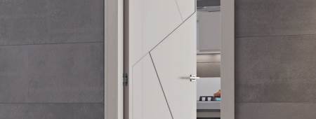 Porta pantografata e laccata della nuova linea Cammeo